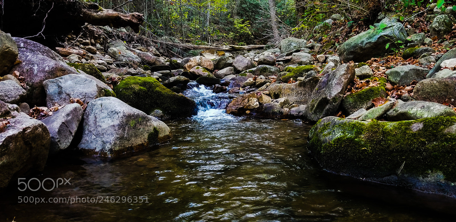 Samsung Galaxy S8 sample photo. Flowing stream photography
