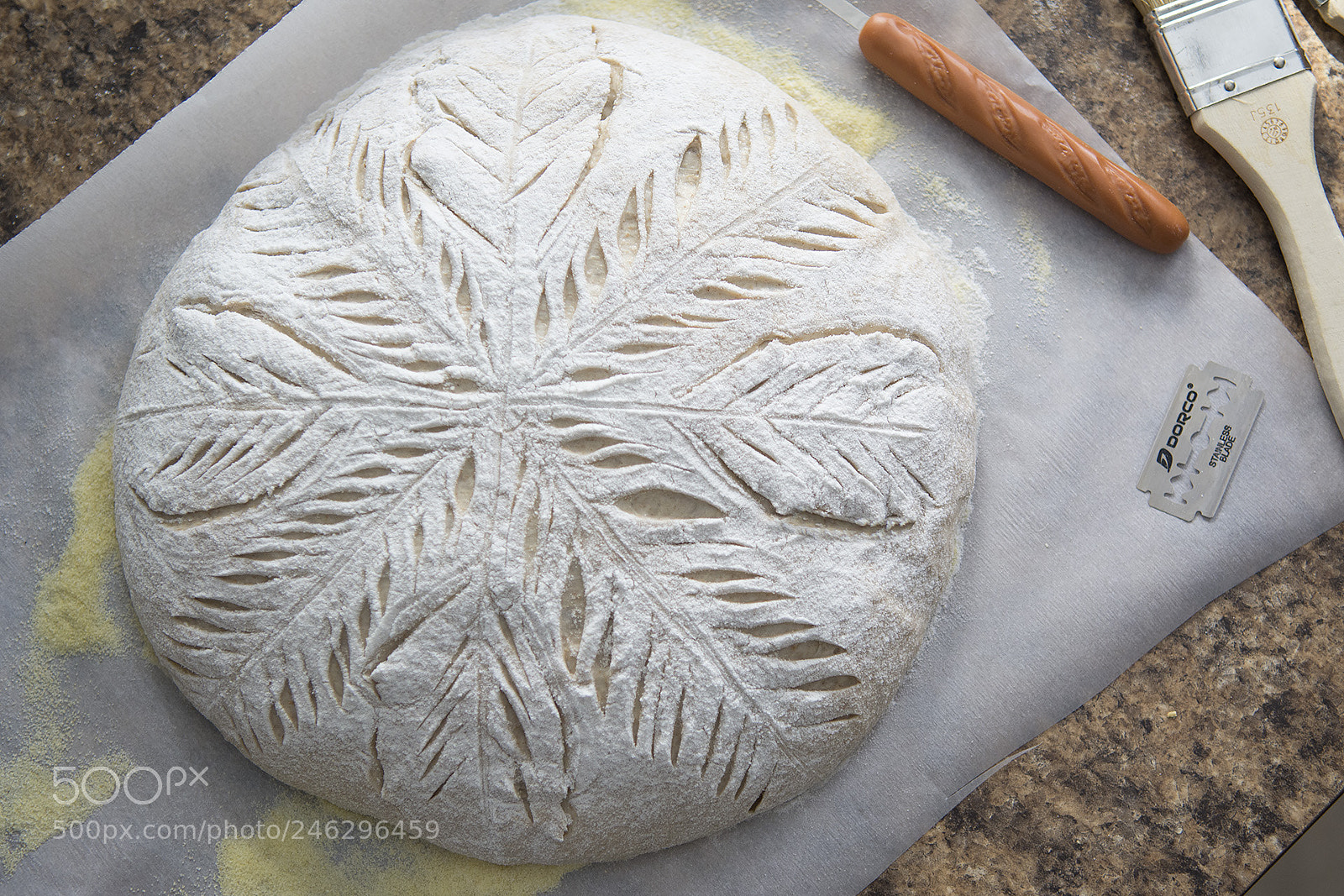 Nikon D7100 sample photo. Sourdough photography