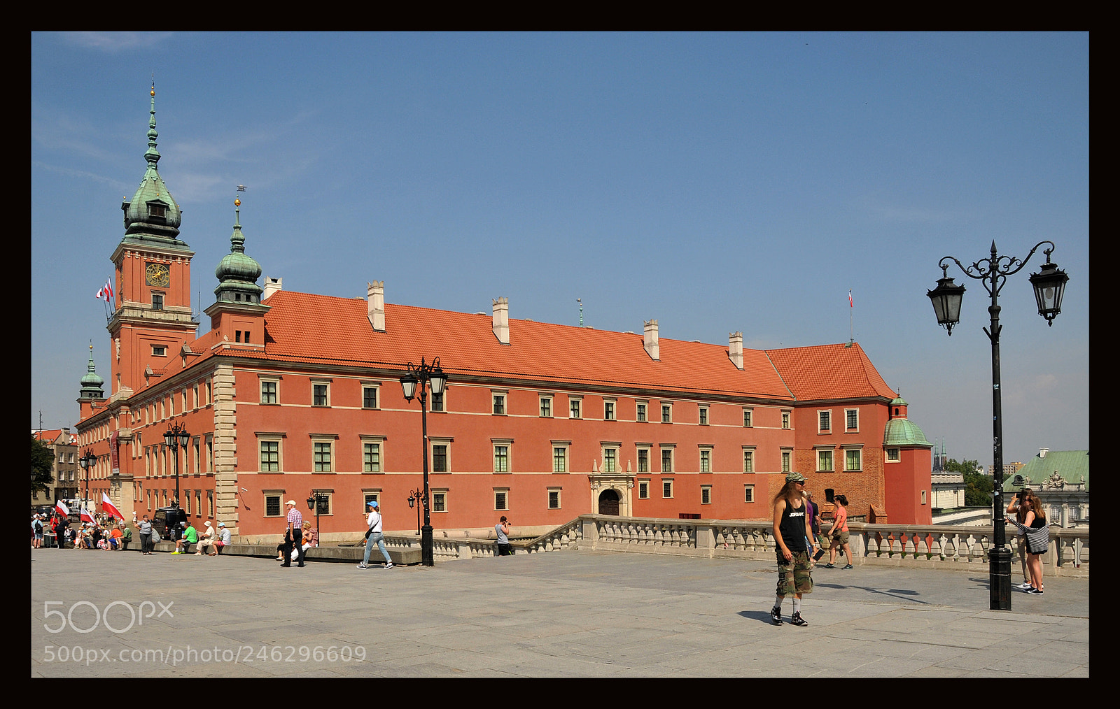 Nikon D300 sample photo. Royal castle of warszawa photography