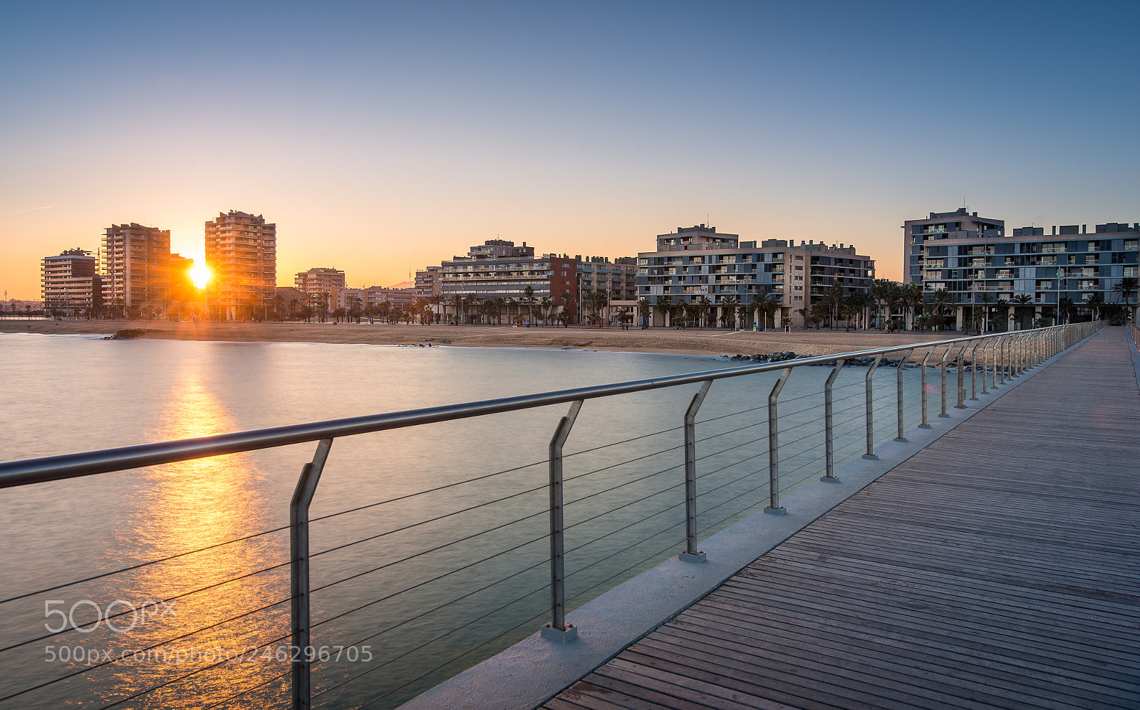 Nikon D800 sample photo. Badalona beach photography