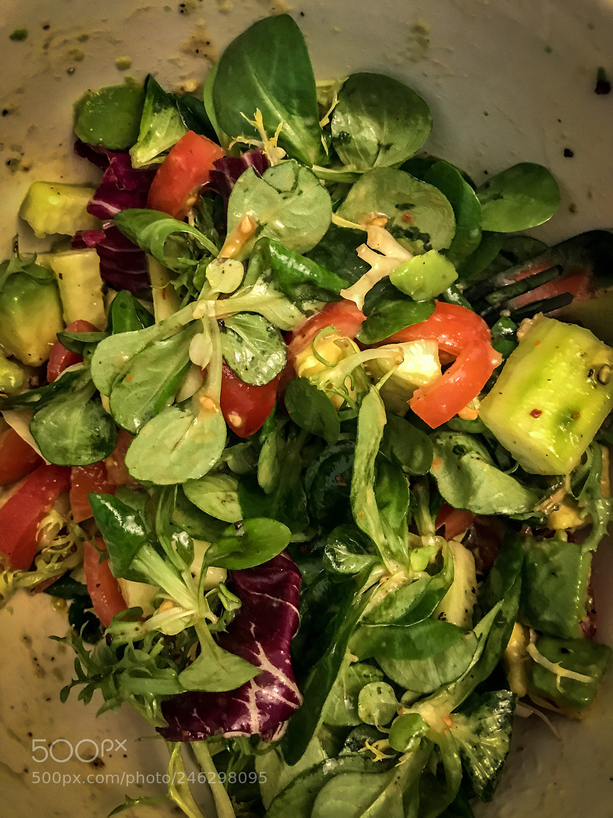 Apple iPhone 7 sample photo. Green salad photography