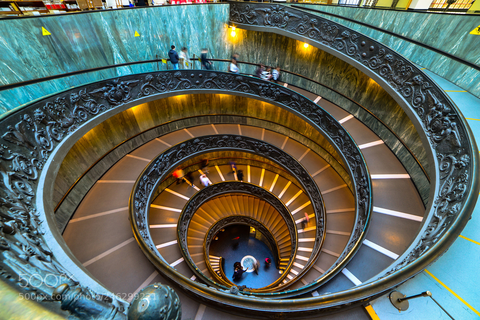 Nikon D610 sample photo. Bramante staircase photography