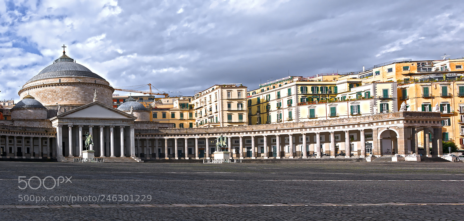 Nikon D7100 sample photo. Naples piazza plebiscito with photography