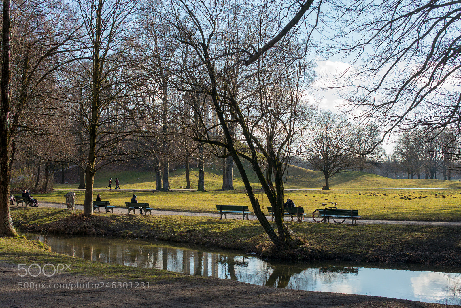 Leica M (Typ 240) sample photo. Englischer garten mit monopteros photography
