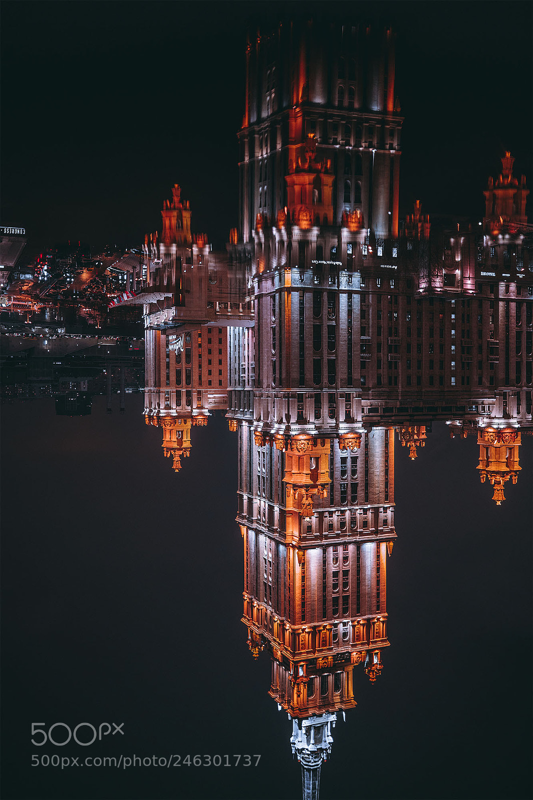 Sony a7R II sample photo. Moscow hotel ? photography
