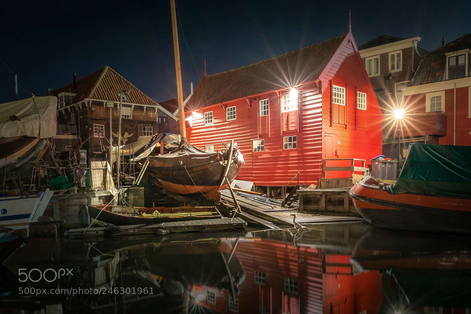 Nikon D7100 sample photo. Spakenburg wharf photography