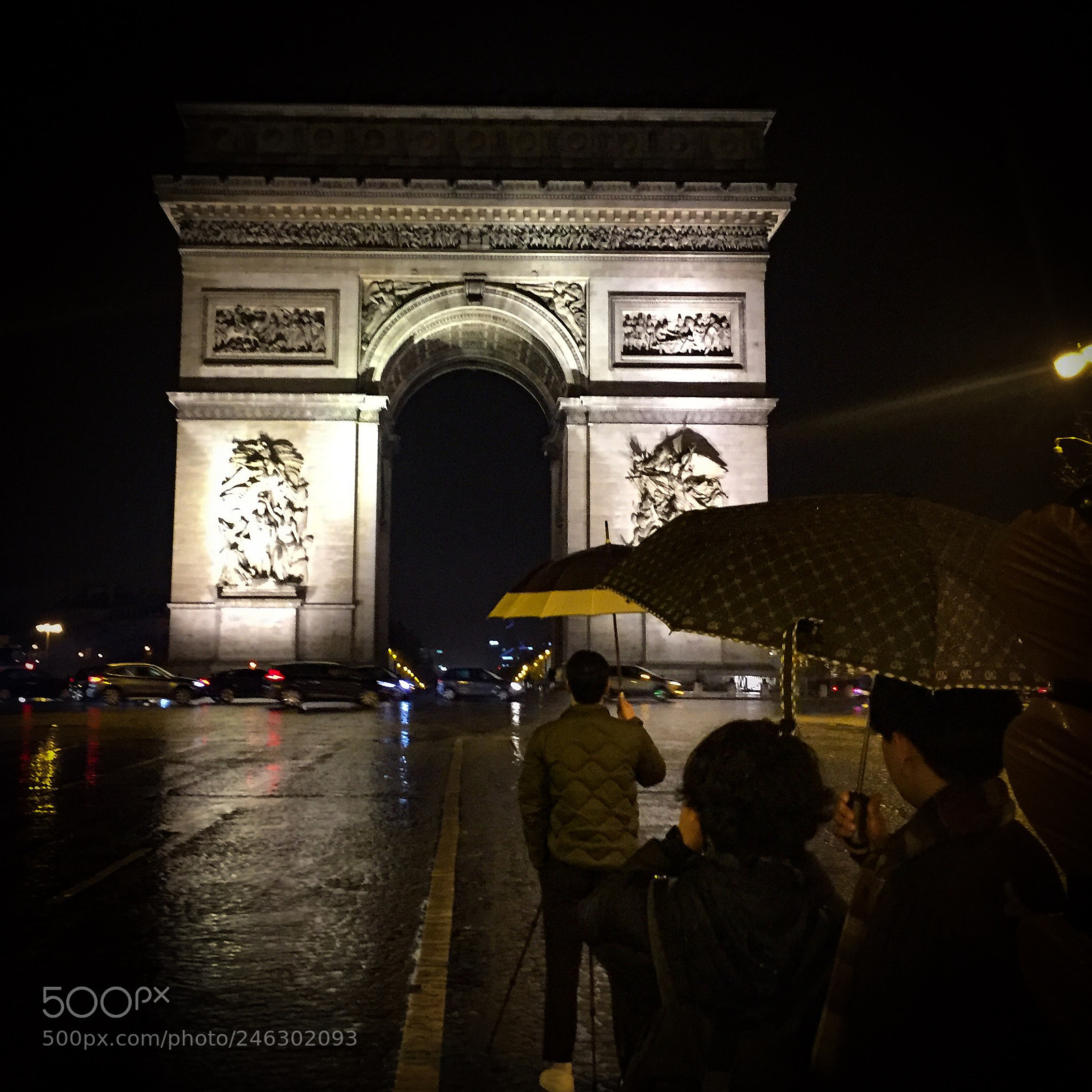 Apple iPhone 6 sample photo. Arc of triumph on photography
