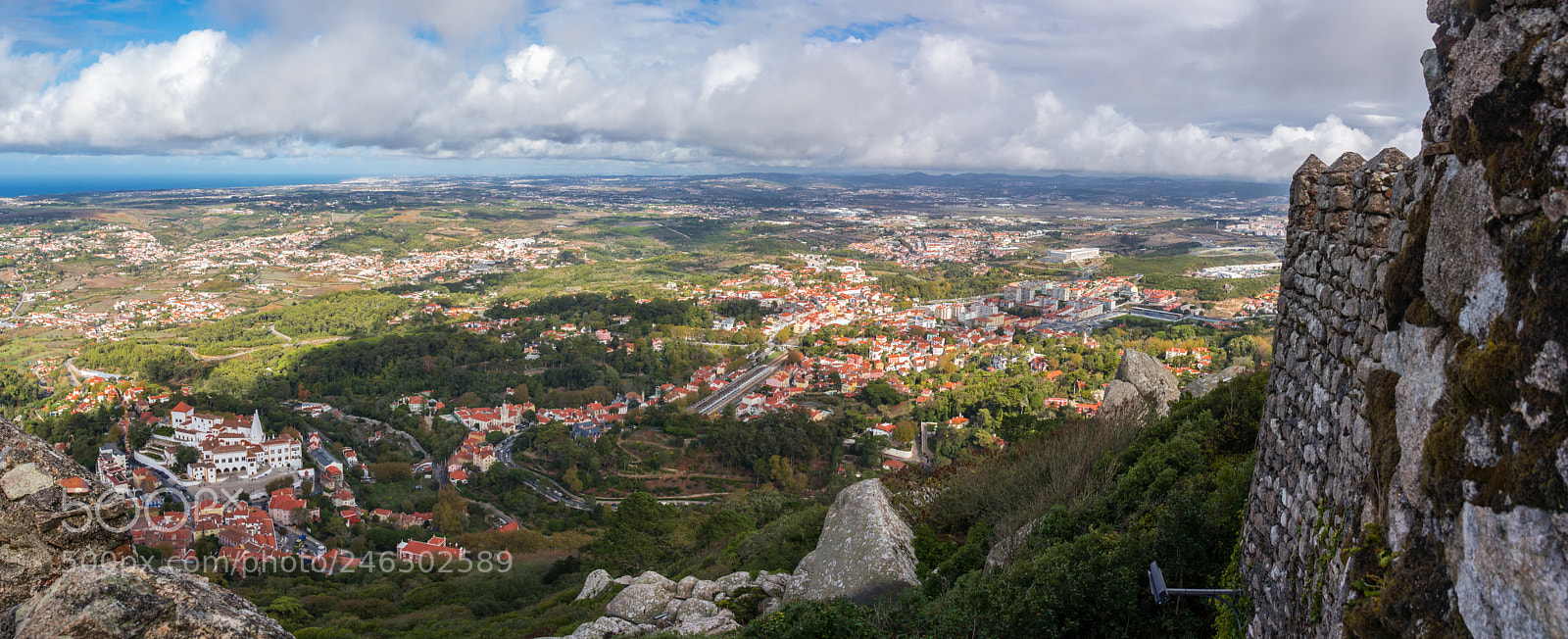 Sony Alpha NEX-5N sample photo. View from castle photography