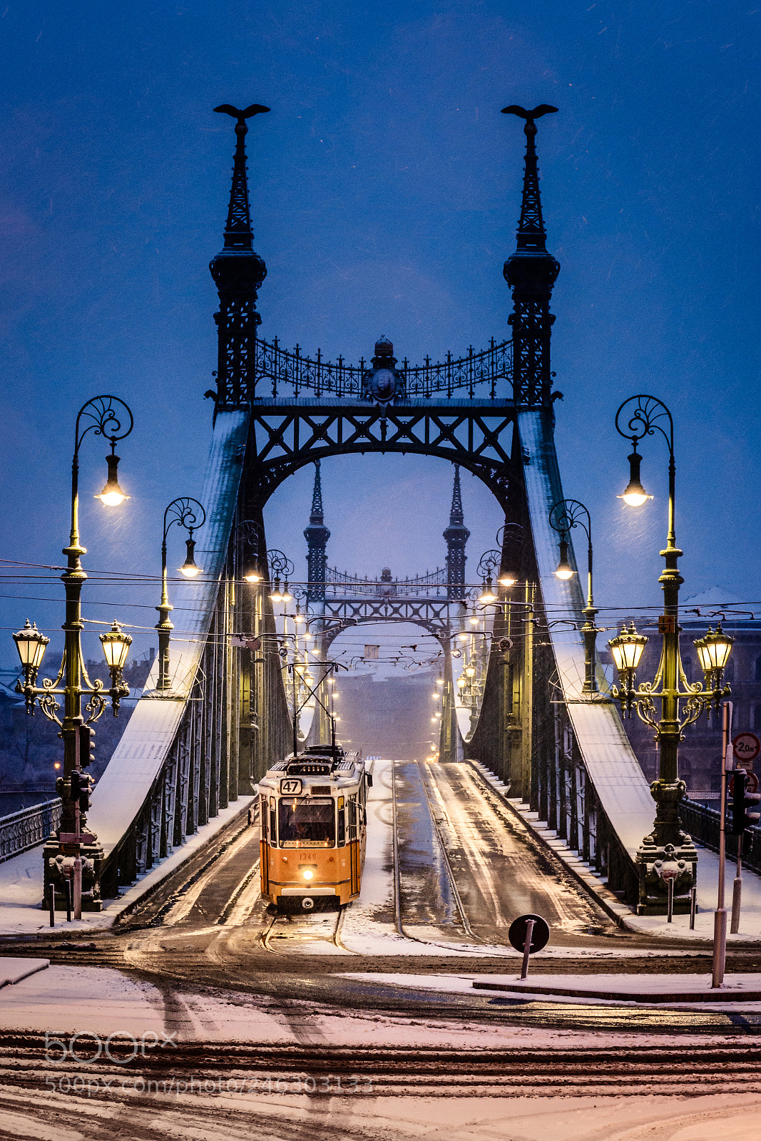 Nikon D7100 sample photo. Snowy morning at the photography