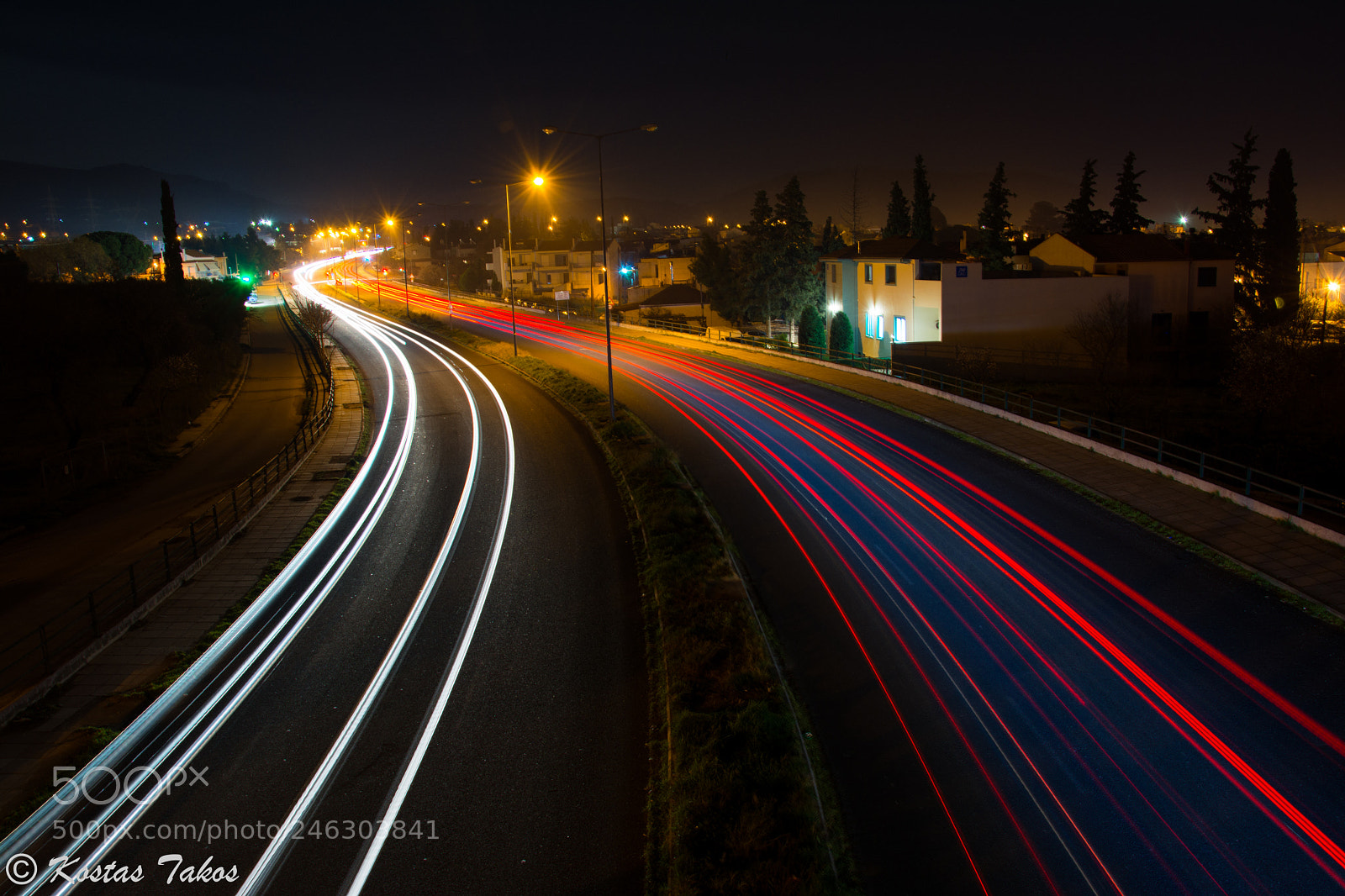 Nikon D5200 sample photo. Traffic photography
