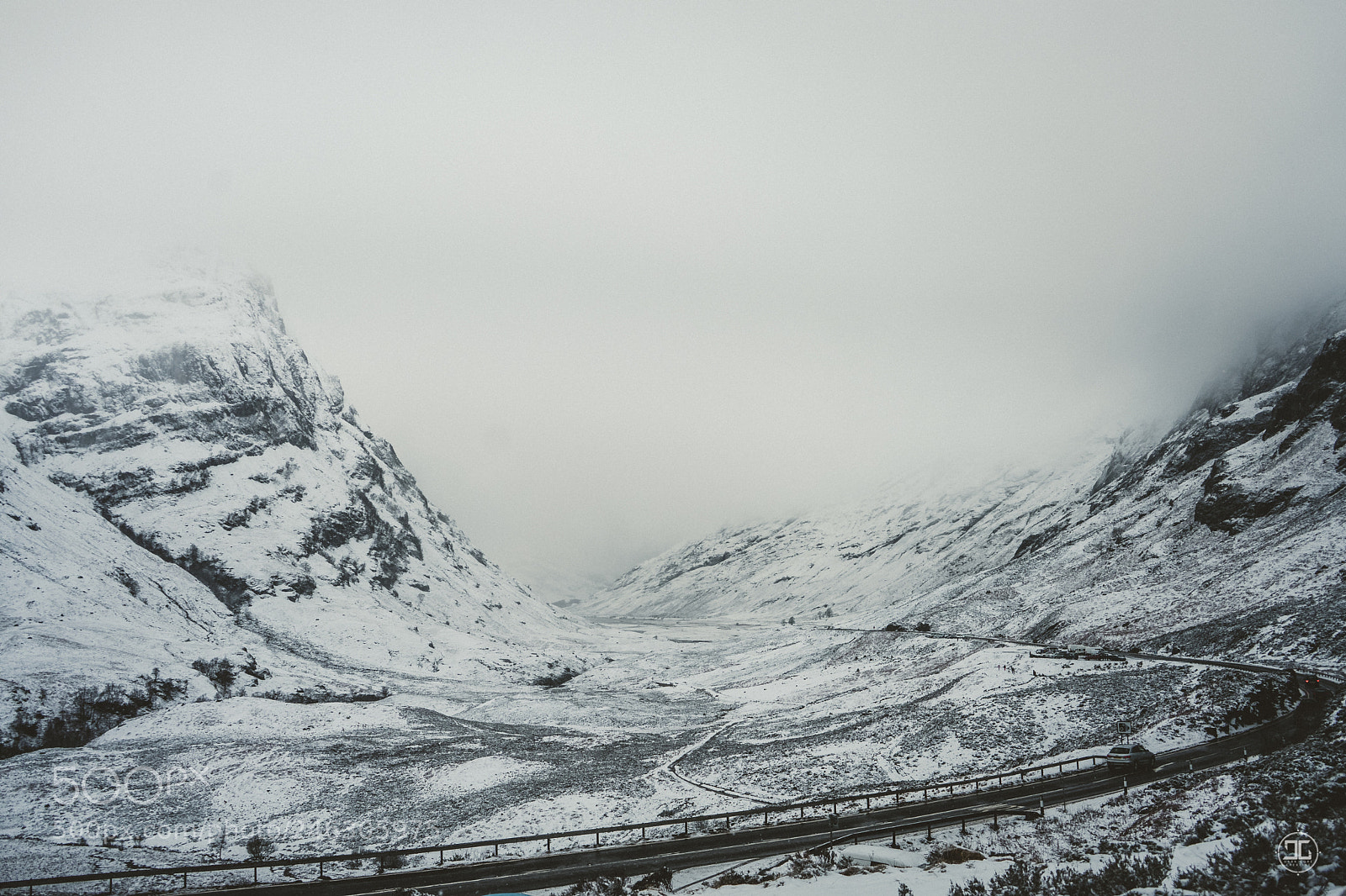 Sony a7 II sample photo. Glencoe - blizzard photography