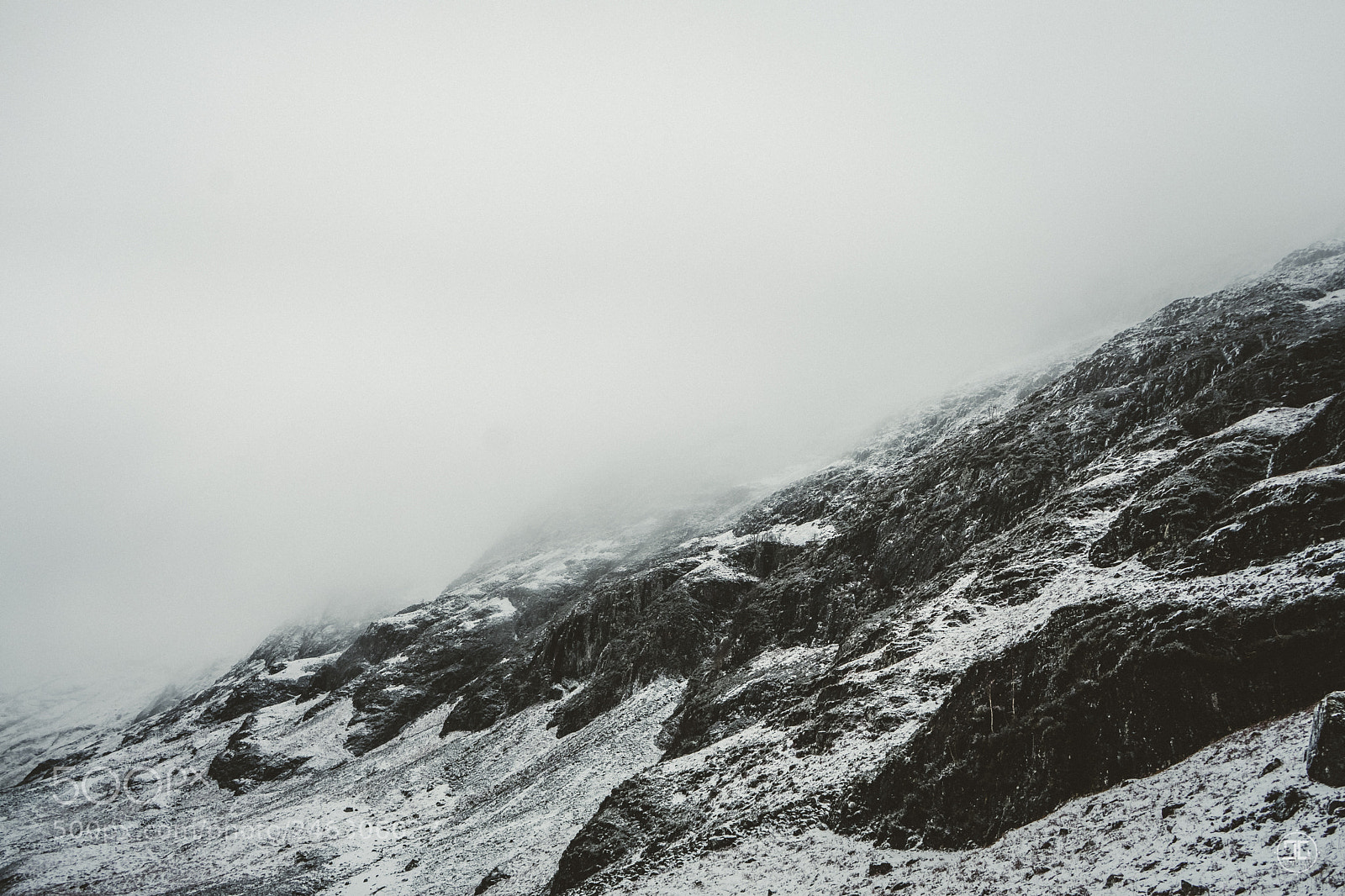 Sony a7 II sample photo. Glencoe - blizzard photography