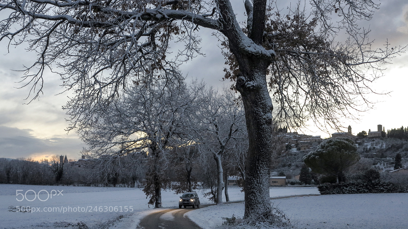 Canon PowerShot G1 X sample photo. La nevicata photography