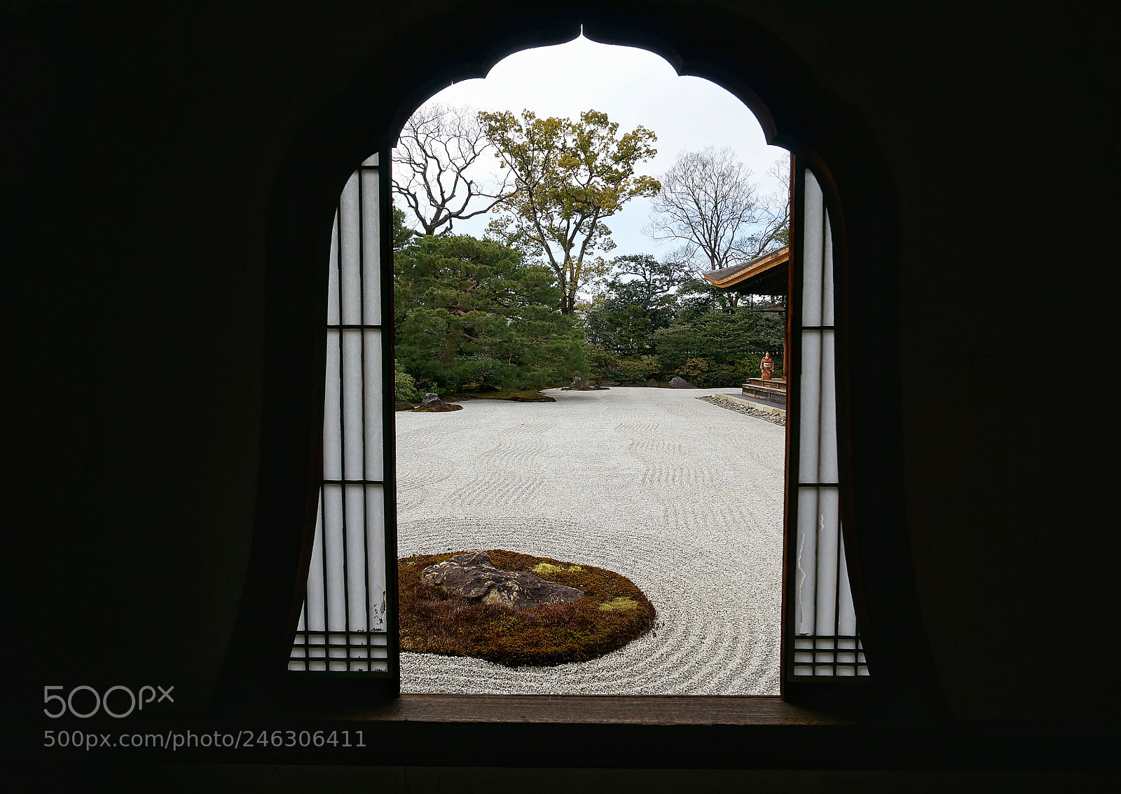 Sony Alpha NEX-5T sample photo. Zen garden nestled the photography