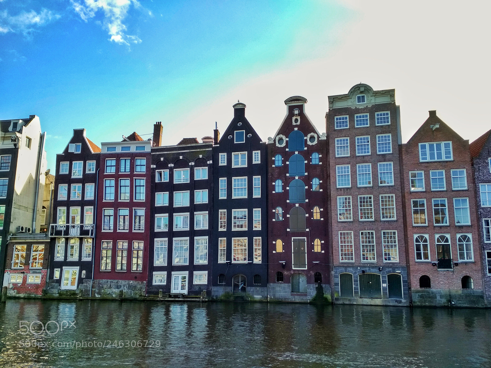 Xiaomi Redmi 4X sample photo. Houses by the river photography