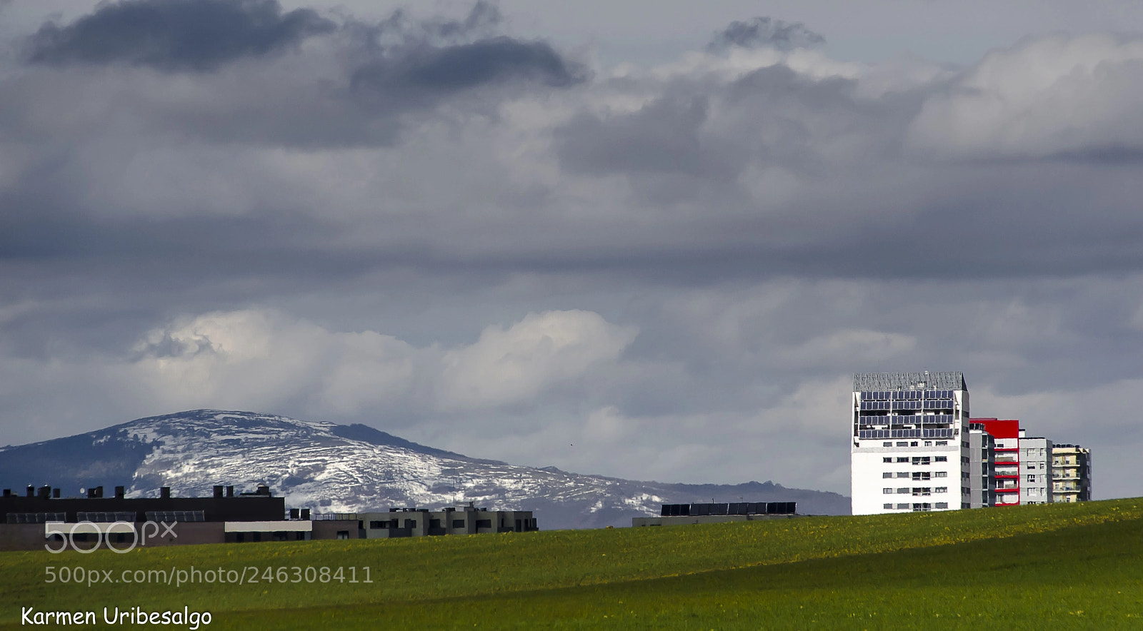 Nikon D5100 sample photo. Torres de salburua photography