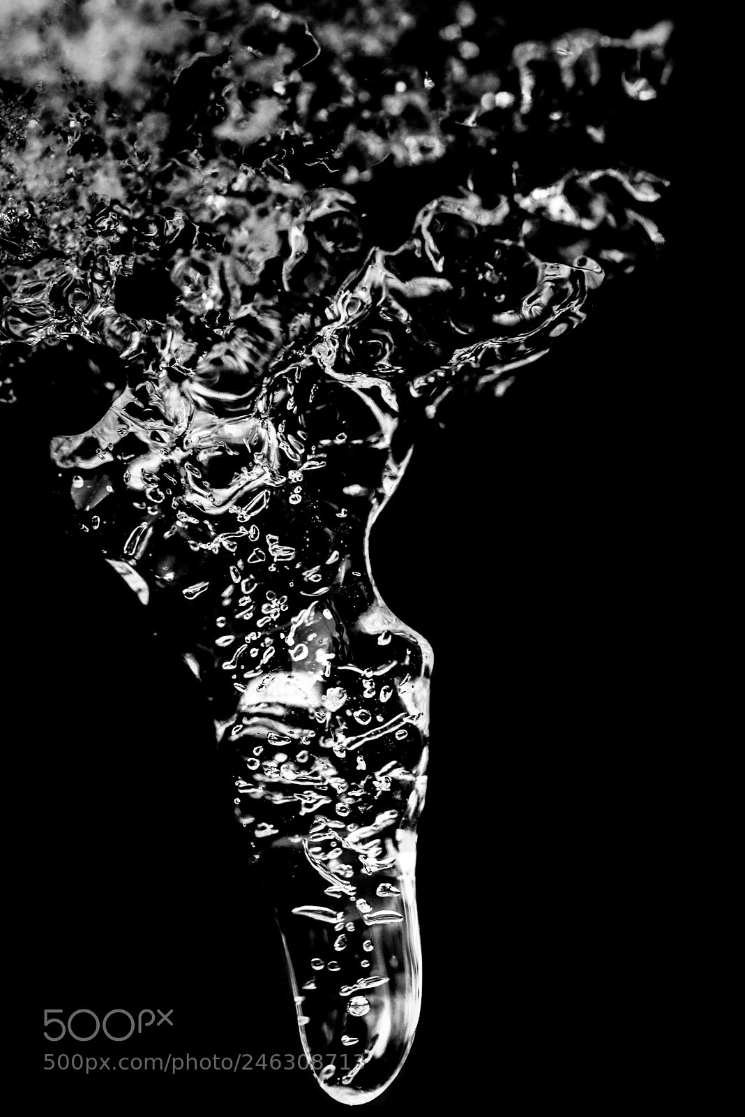 Nikon D610 sample photo. Ice photography