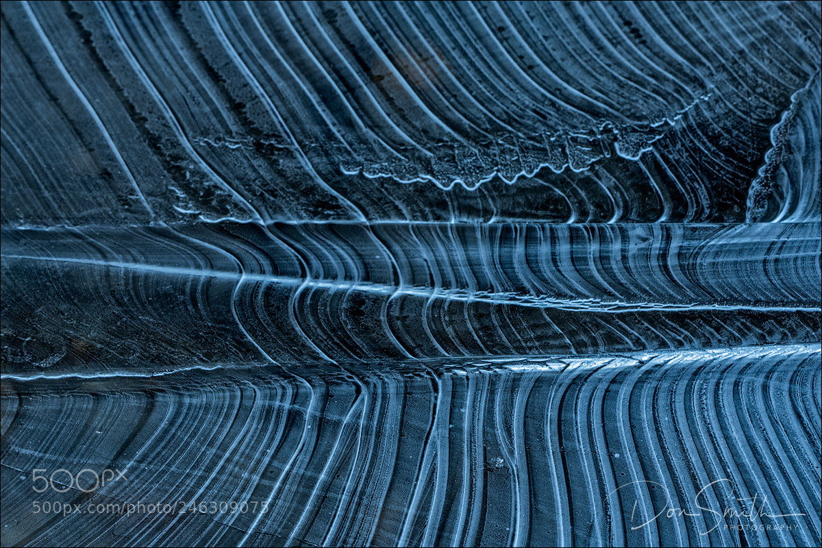 Sony a7R III sample photo. Ice patterns, yosemite valley photography