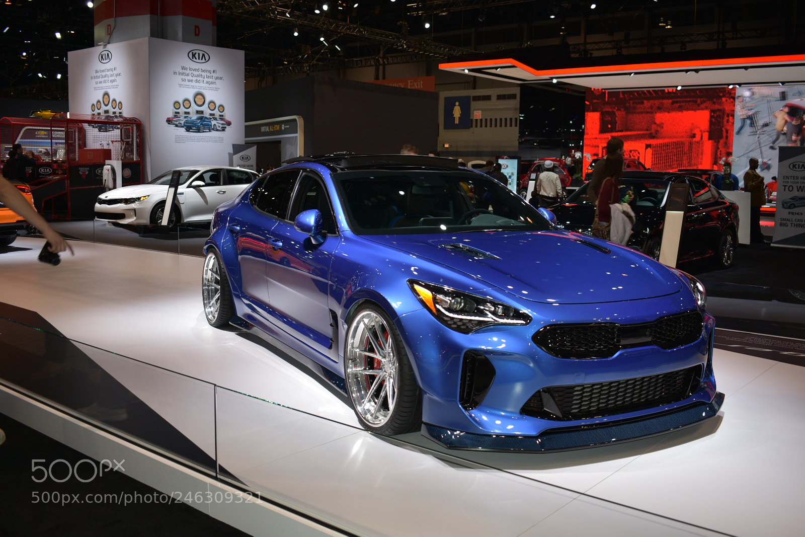 Nikon D3400 sample photo. 2018 kia stinger photography