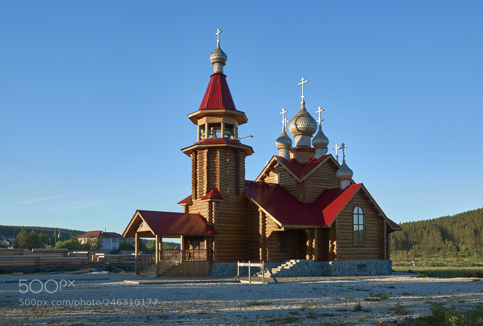Sony SLT-A77 sample photo. A wooden church photography
