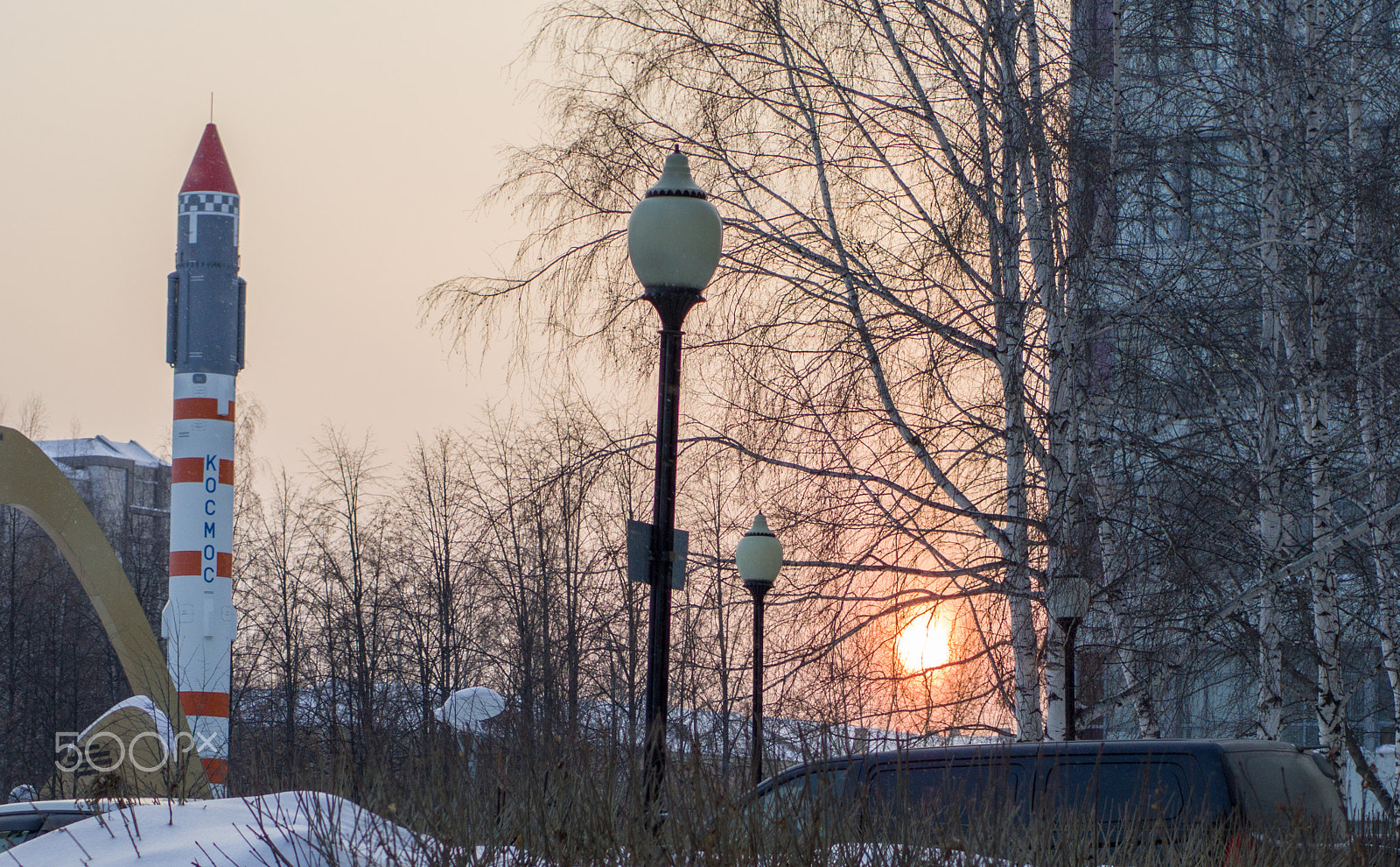 YI TECHNOLOGY M1 sample photo. Street sundown photography