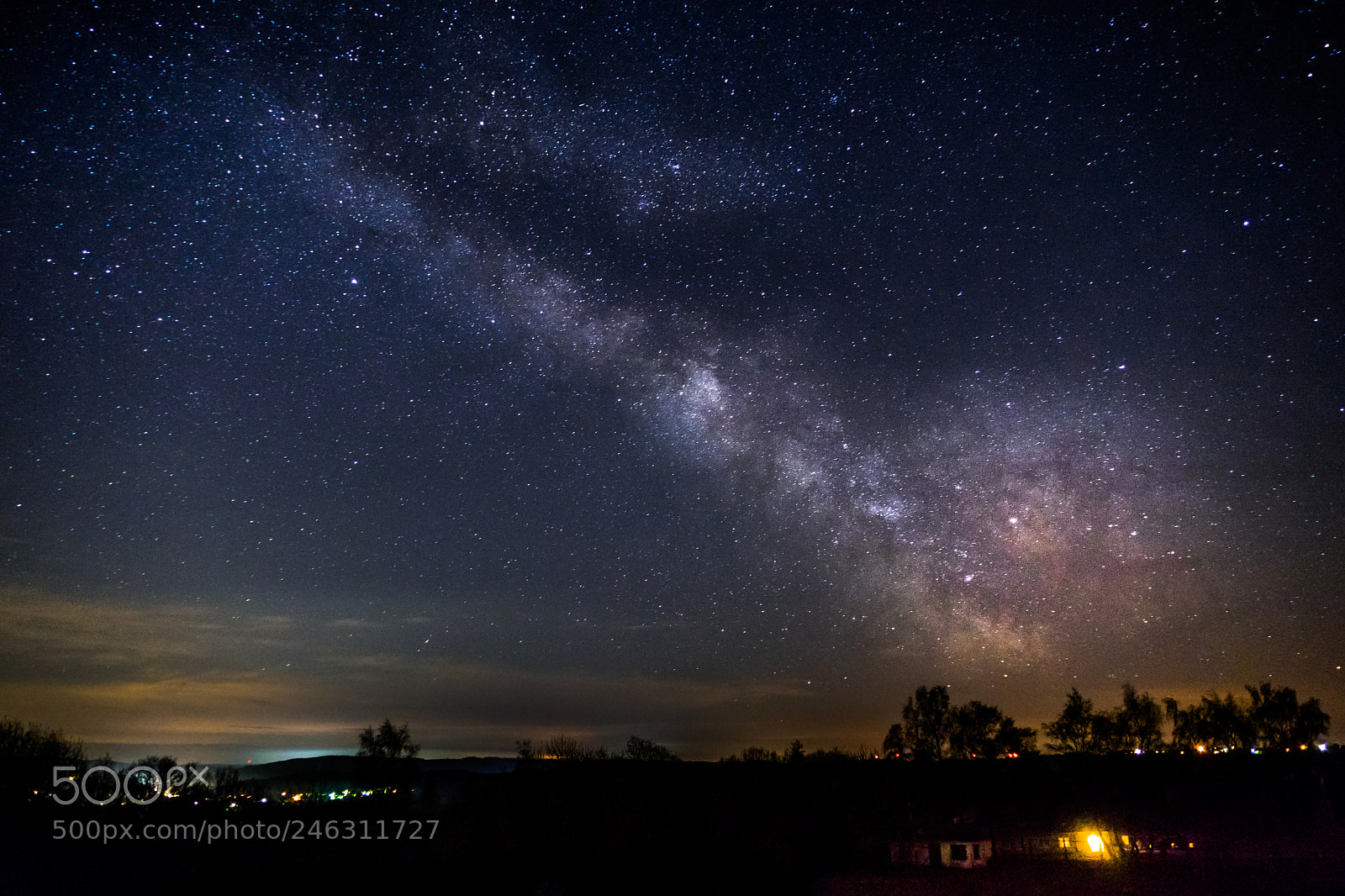 Sony a7 II sample photo. The milky way over photography