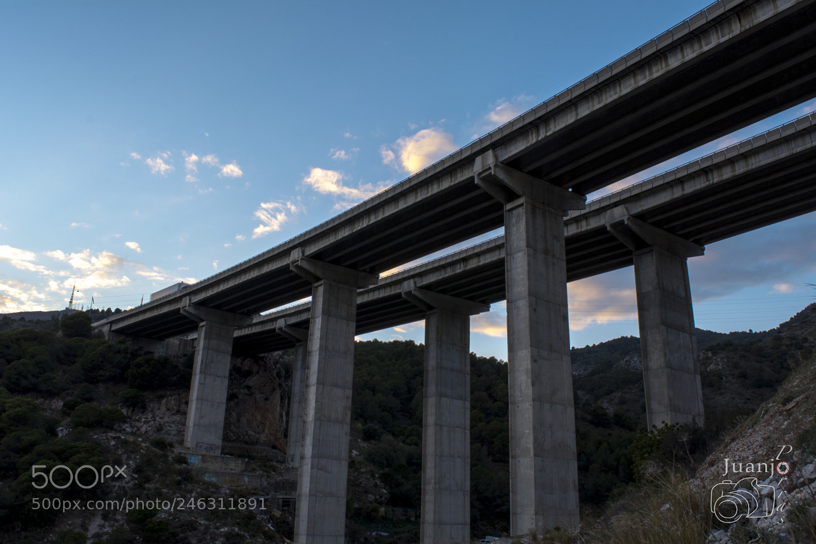 Nikon D5200 sample photo. Autovía de benalmadena photography