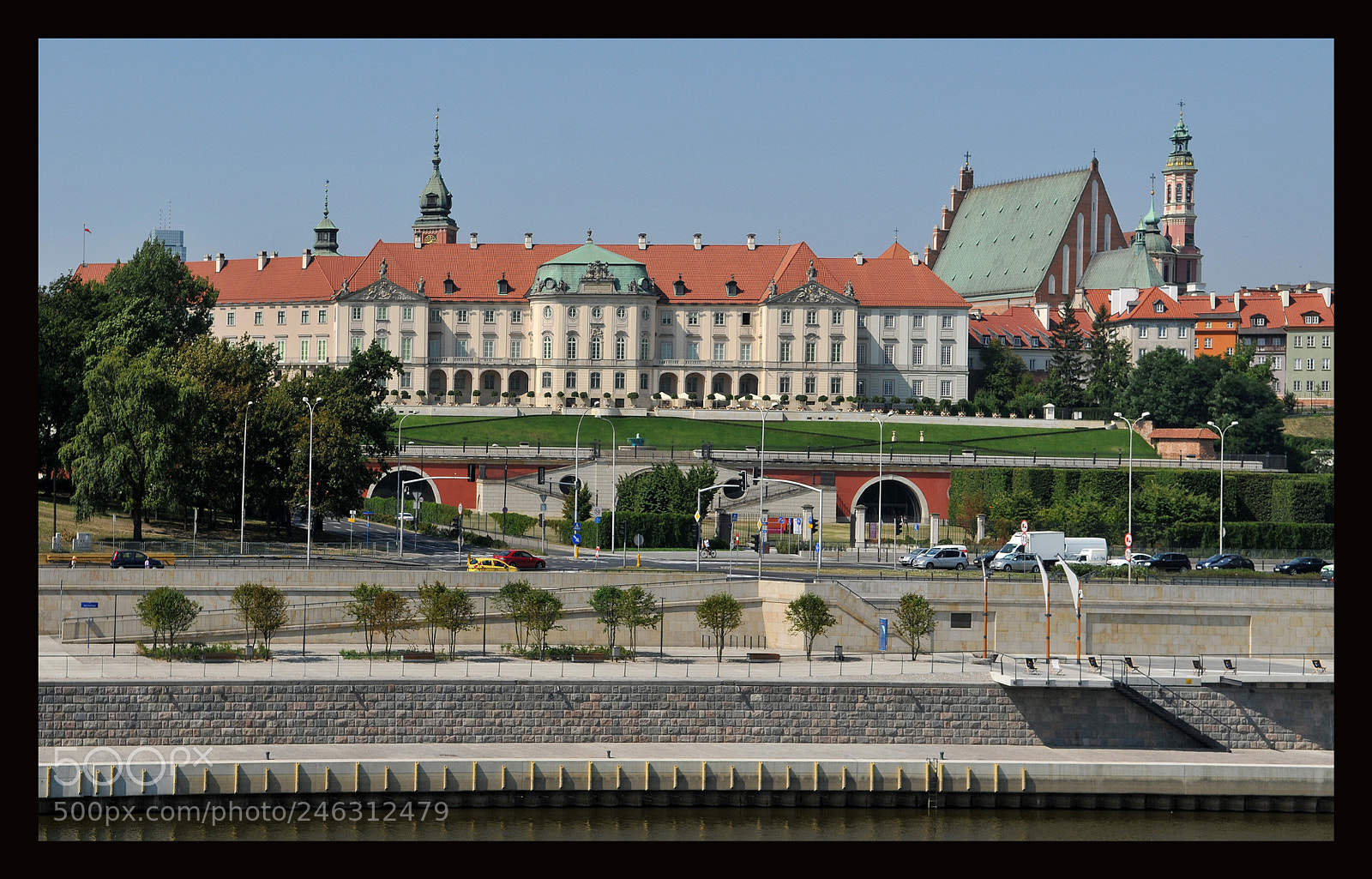 Nikon D300 sample photo. Royal castle in warszawa photography
