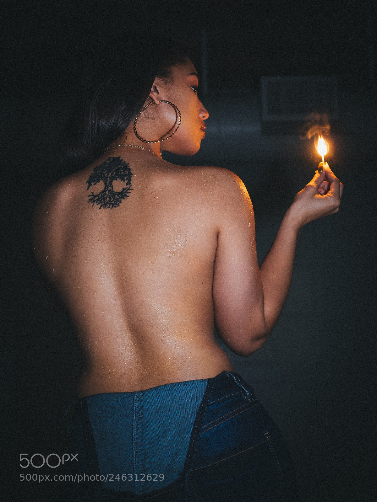Olympus OM-D E-M5 II sample photo. Smoke & oil photography