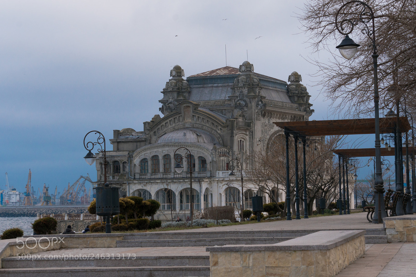 Sony a6300 sample photo. Constanta's casino photography