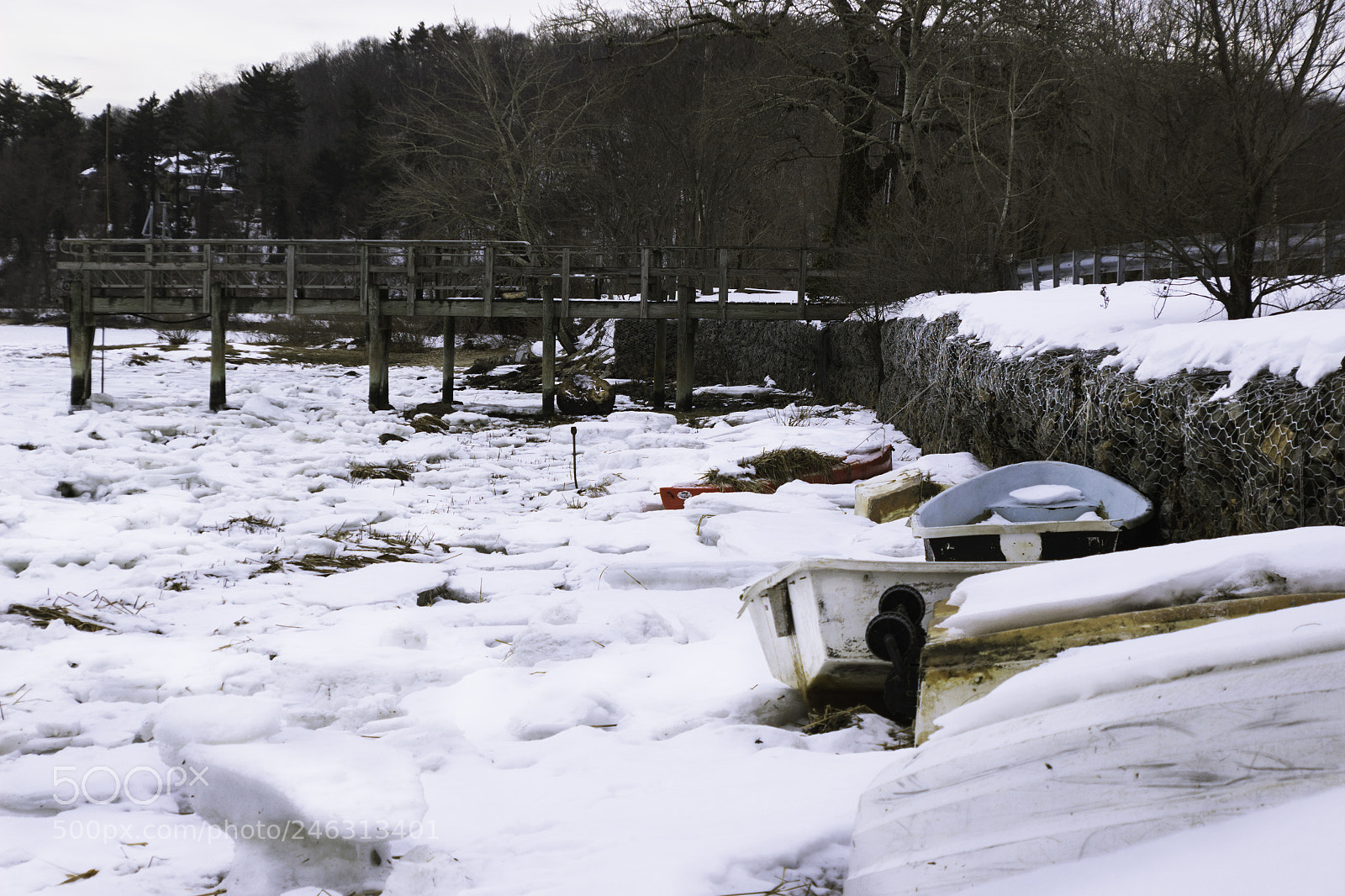 Canon EOS 1200D (EOS Rebel T5 / EOS Kiss X70 / EOS Hi) sample photo. Boats frozen in water photography