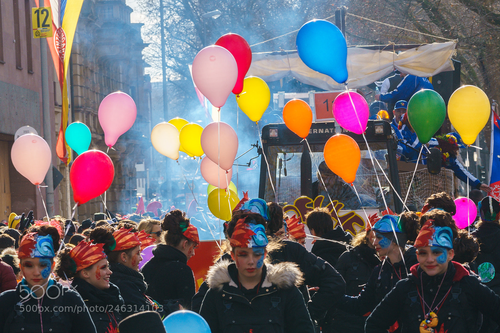 Sony a7 II sample photo. Rosenmontag mainz 2018 photography