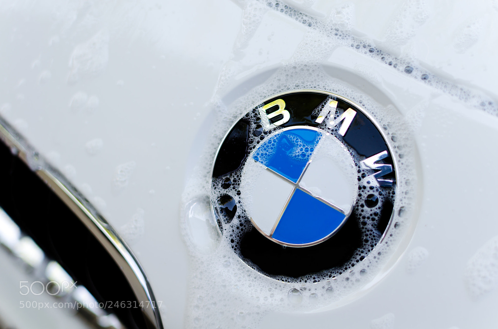 Nikon D5100 sample photo. Bmw roundel photography