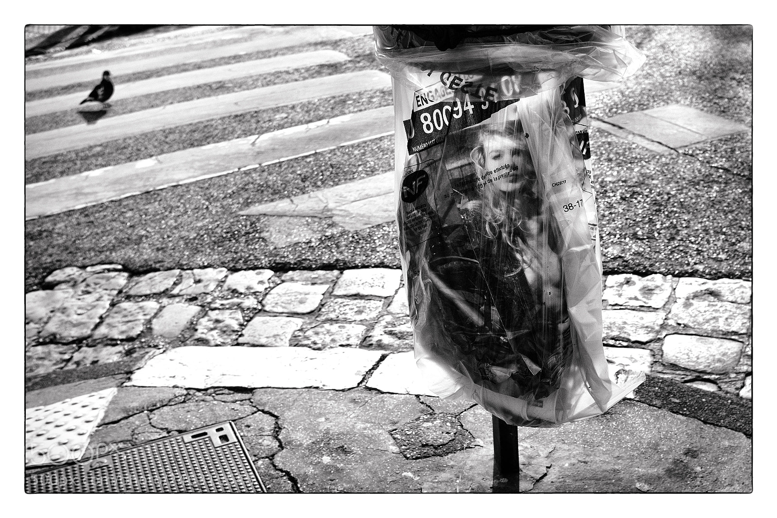 Fujifilm X100F sample photo. Poubelle la vie photography