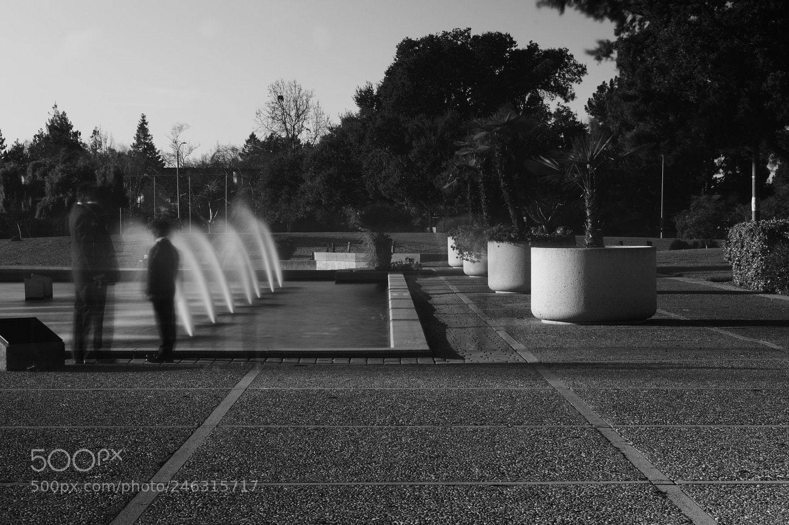Nikon D7100 sample photo. People and the fountain photography