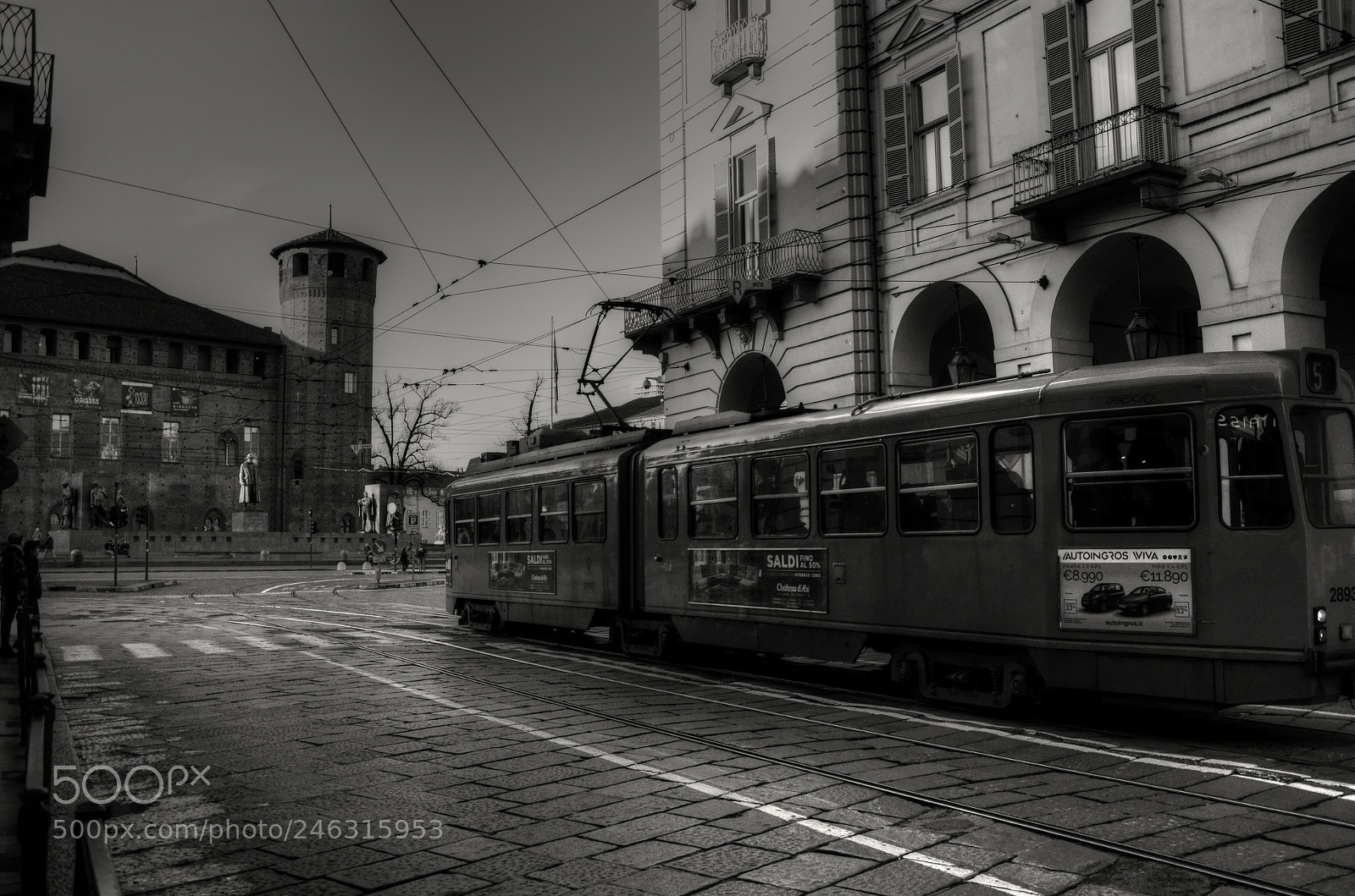 Nikon D5100 sample photo. Tram photography