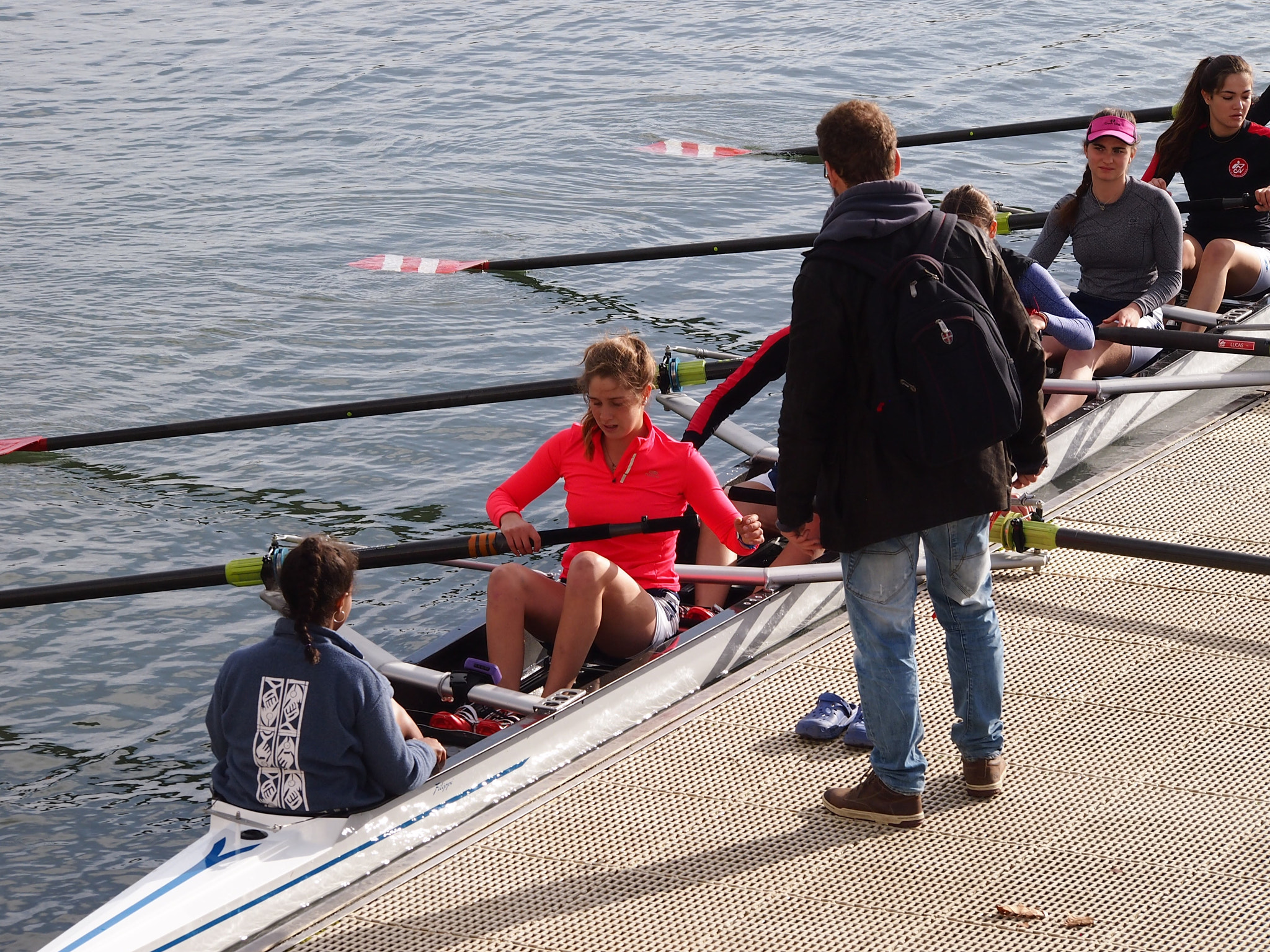 Olympus PEN E-PM1 sample photo. Capturing the moment before a long race photography