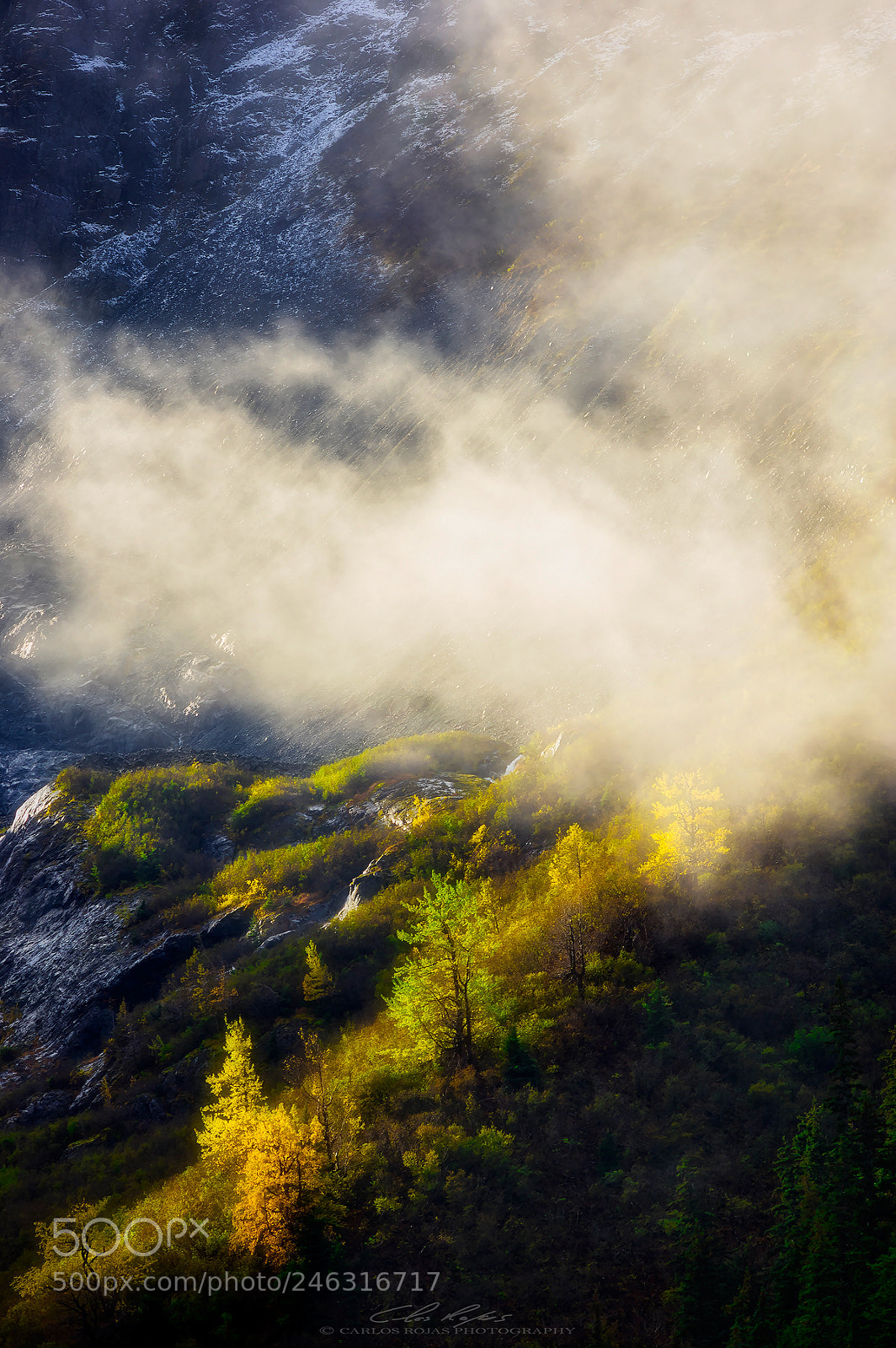 Pentax K-3 sample photo. Mountain light photography