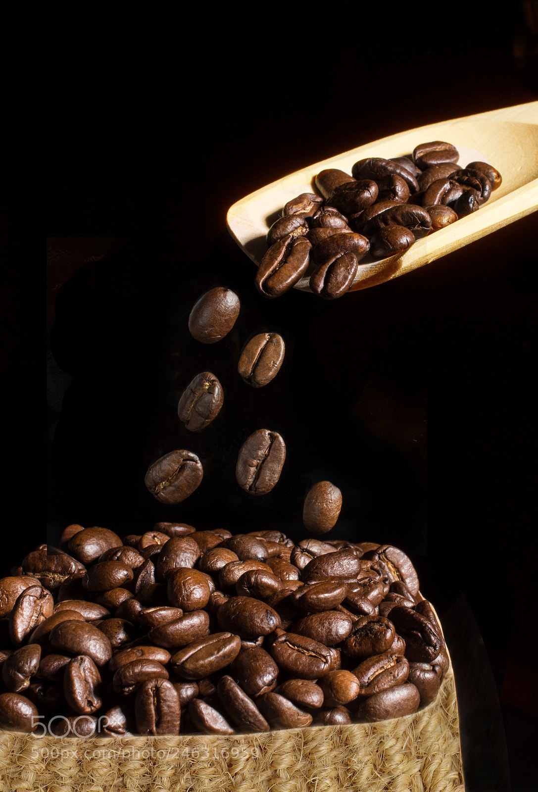 Nikon D7200 sample photo. Coffee beans photography
