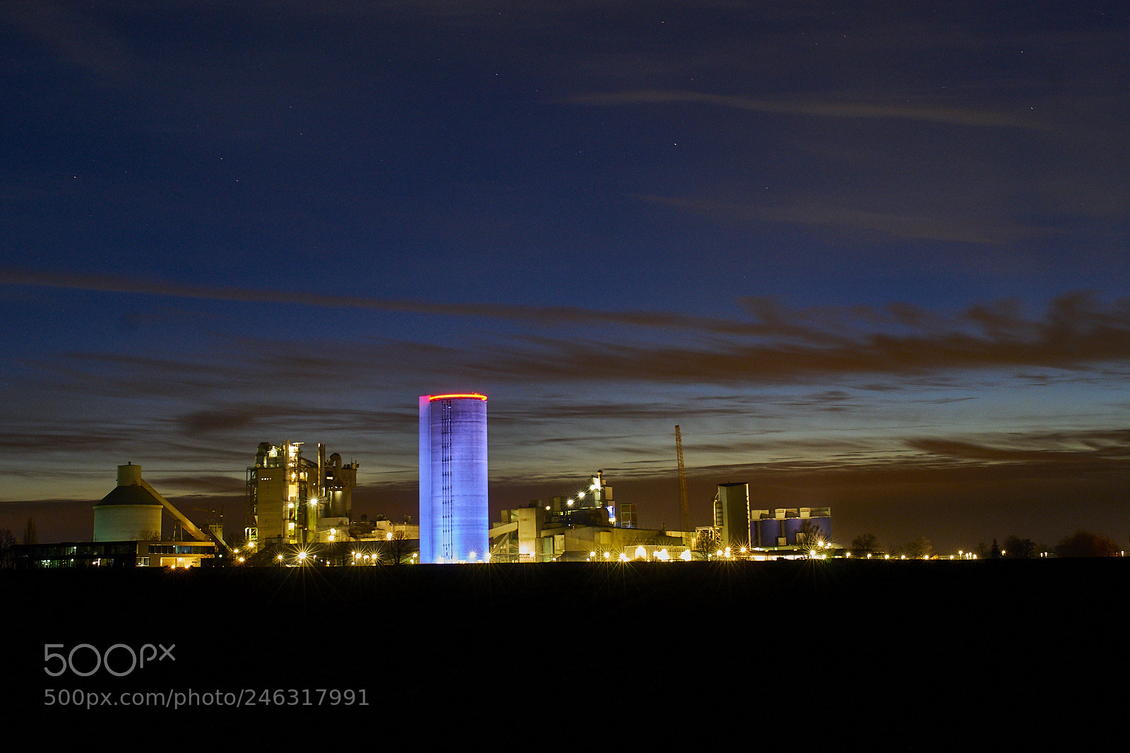 Pentax K-S2 sample photo. Cement plant #04 photography