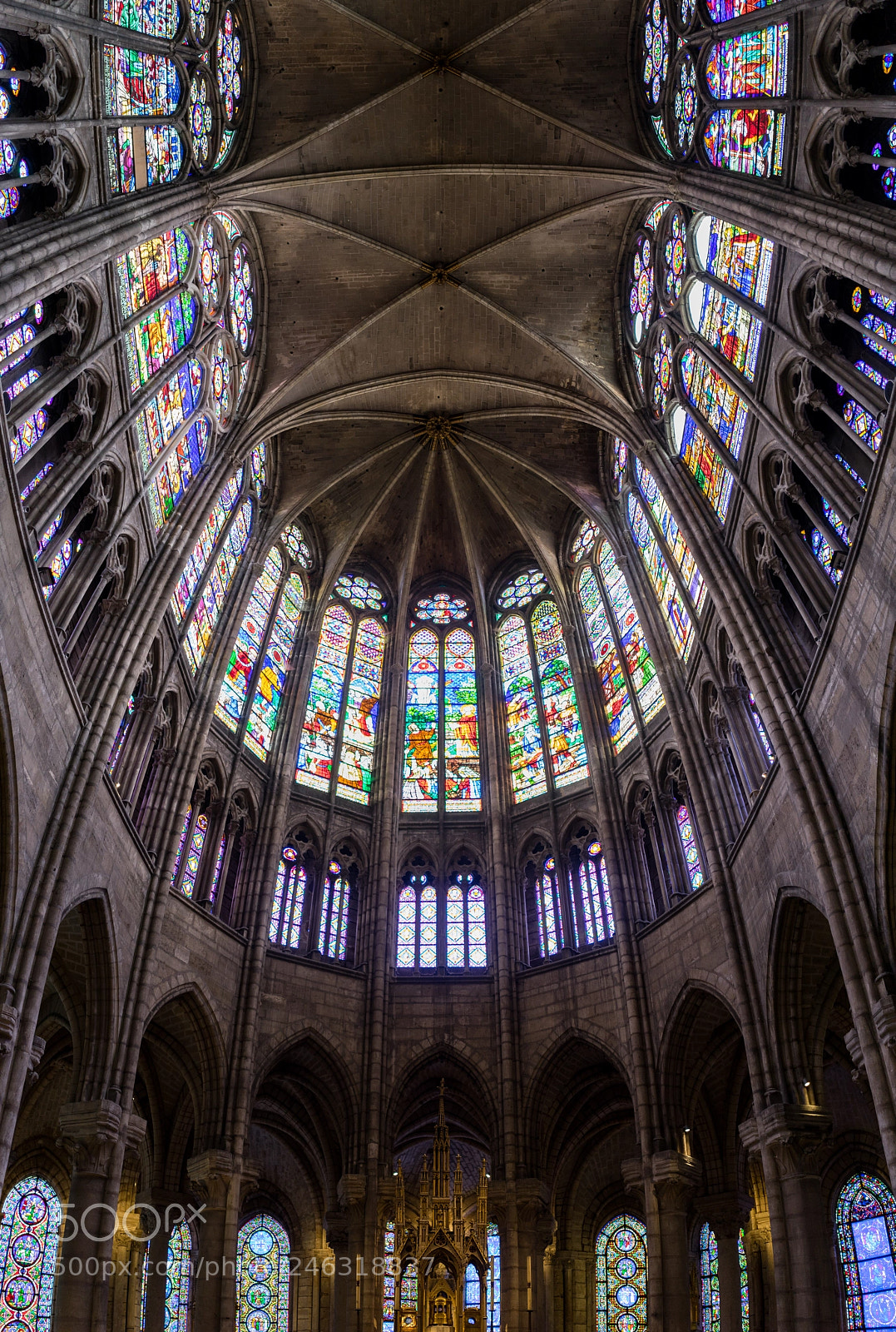 Sony a7 II sample photo. Inside the saint denis' photography