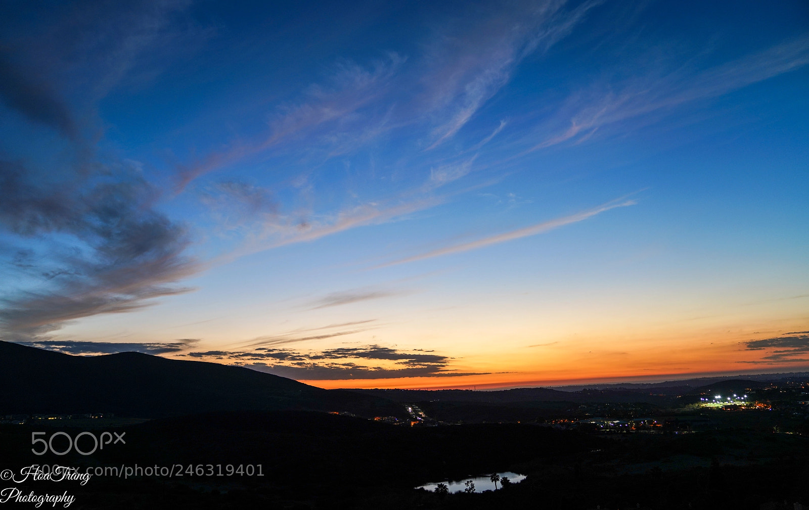 Sony a7R III sample photo. Amazing sunset photography