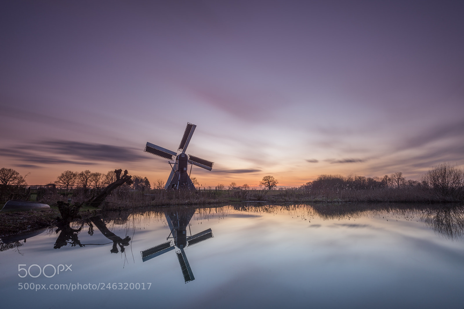 Nikon D810 sample photo. Evening reflection photography