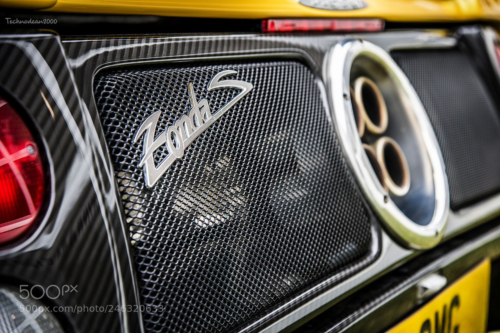 Nikon D810 sample photo. Zonda s rear  end photography