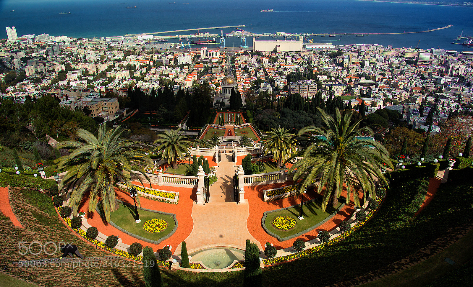 Canon EOS 650D (EOS Rebel T4i / EOS Kiss X6i) sample photo. Bahai garden in haifa photography