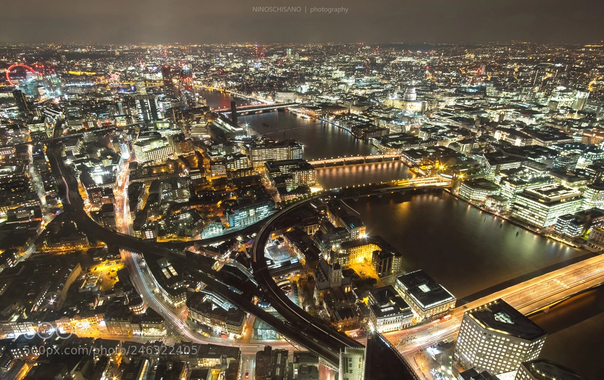 Fujifilm X-T1 sample photo. London from above photography