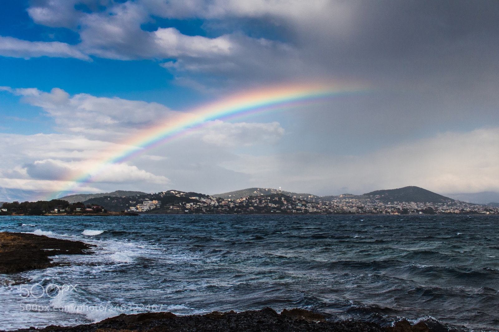 Canon EOS 750D (EOS Rebel T6i / EOS Kiss X8i) sample photo. Rainbow photography