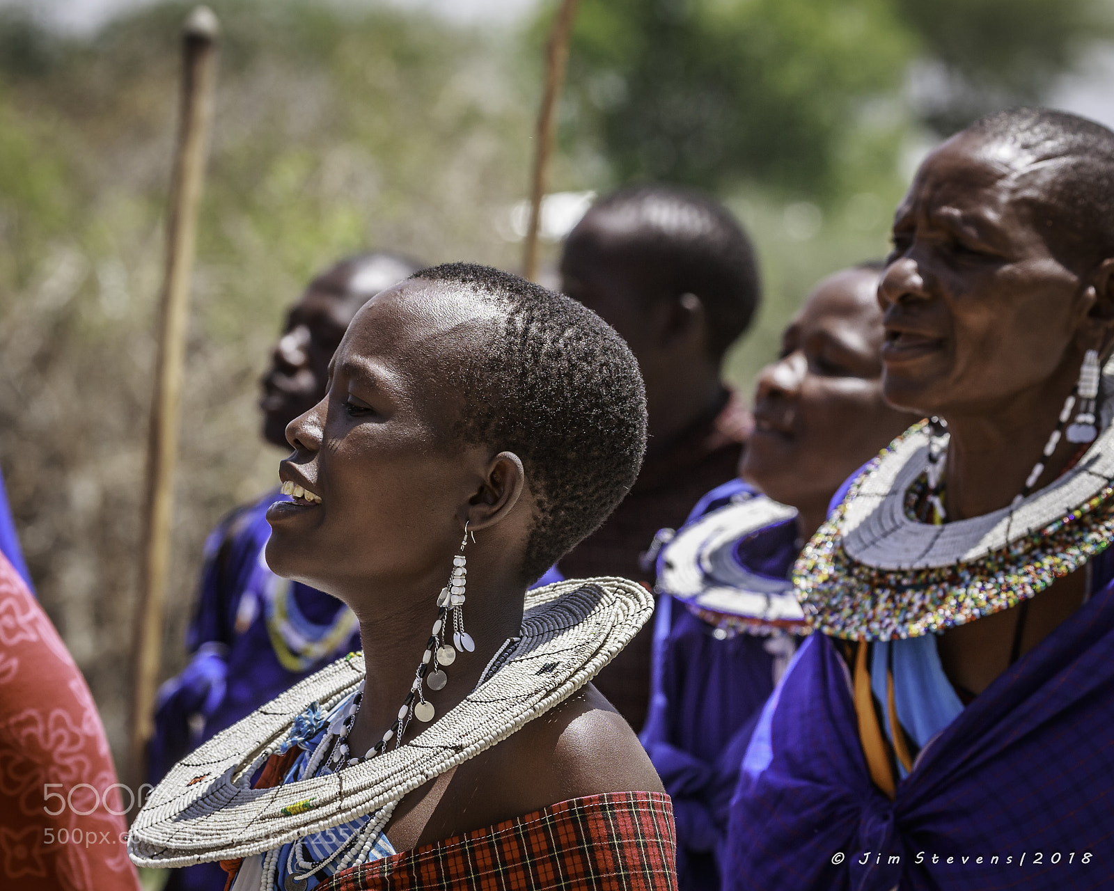 Canon EOS-1D X sample photo. Maasai singers photography