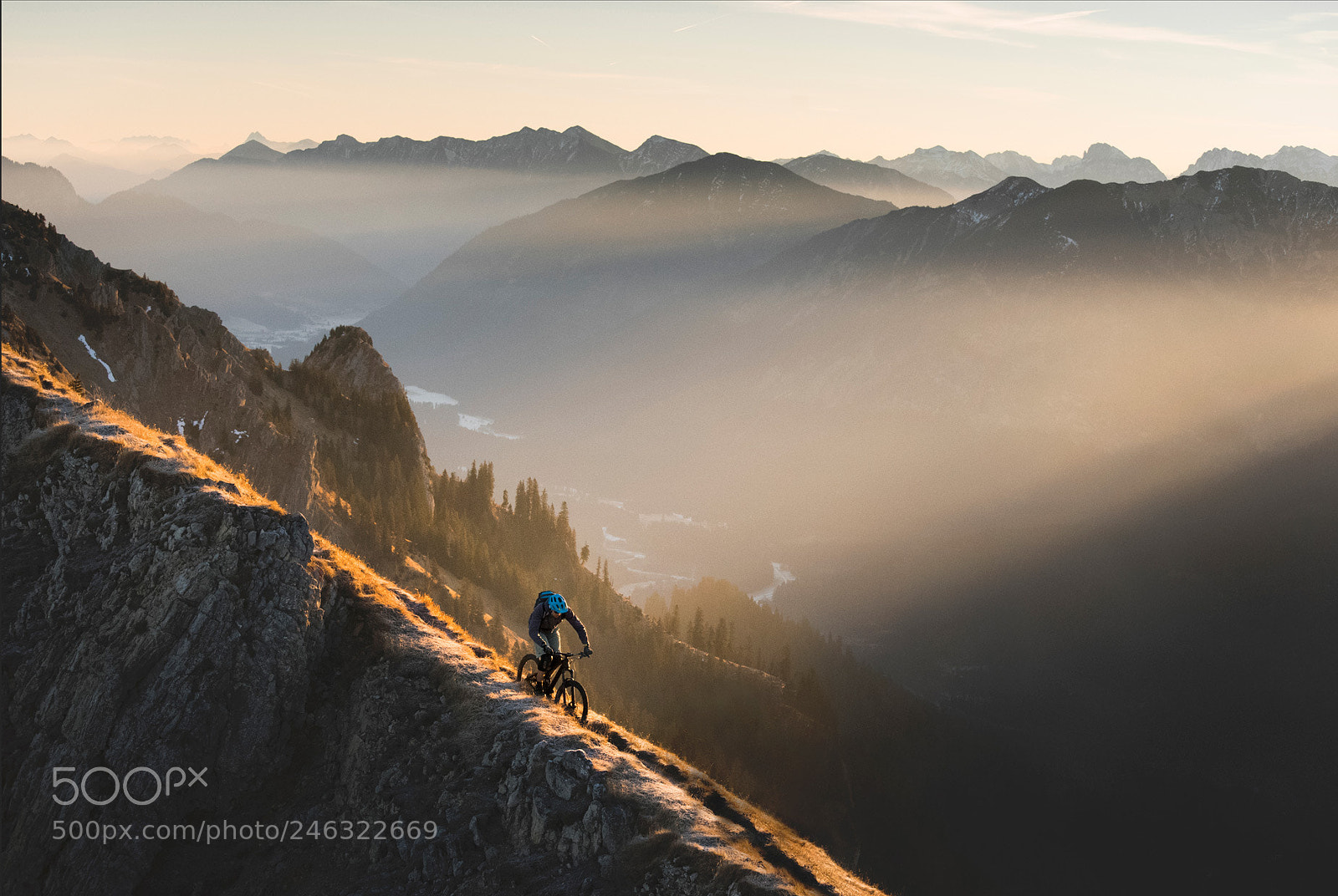 Sony a7 II sample photo. Mountain biking photography
