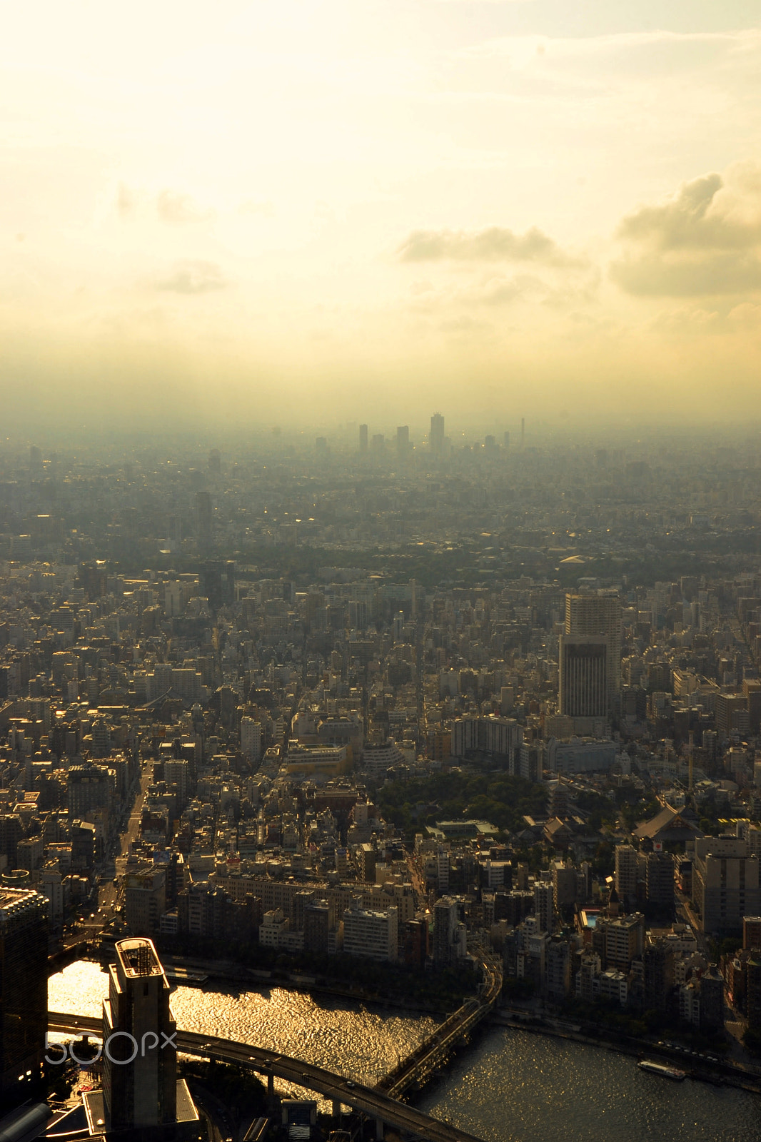 Nikon D3100 sample photo. Tokyo skyline 🗼 photography